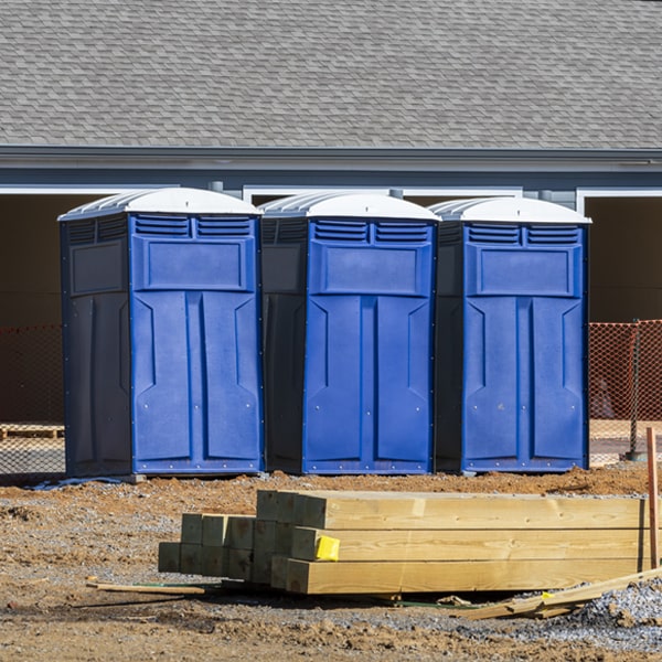 how do i determine the correct number of porta potties necessary for my event in Tushka